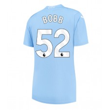 Manchester City Oscar Bobb #52 Hemmatröja Dam 2023-24 Korta ärmar